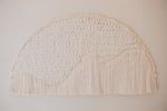 Fiber Art | Embroidery in Wall Hangings by Tiffany Lusteg. Item made of canvas