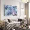 Hydrangea-8BPL Canvas Print | Prints in Paintings by MELISSA RENEE fieryfordeepblue  Art & Design. Item made of canvas compatible with contemporary and country & farmhouse style