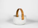 Cesta e Corba - cesta | Serving Bowl in Serveware by gumdesign. Item made of marble with leather works with contemporary style
