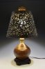 stoneware table lamp 113 | Lamps by Ron Mello Studio Art. Item composed of wood and metal