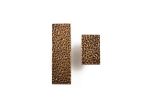 Medium Hammered Rectangle | Pull in Hardware by Thea design. Item composed of brass