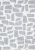 Metolius Chatty Pale Grey Wallpaper | Wall Treatments by Metolius. Item composed of fabric and paper