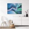 Further Entangled | Oil And Acrylic Painting in Paintings by Kim Powell Art. Item composed of canvas and synthetic in contemporary or eclectic & maximalism style