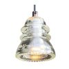 Insulator Light Pendant | Pendants by RailroadWare Lighting Hardware & Gifts | KEEN Garage in Portland. Item made of glass works with country & farmhouse & eclectic & maximalism style