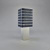 Exigen by Mnima. Table Light Sculpted from Solid Aluminum. | Table Lamp in Lamps by mnima. Item made of aluminum with leather