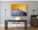 Palo Verde Maybe | Oil And Acrylic Painting in Paintings by Pamela K Beer Contemporary Fine Art. Item composed of birch wood & synthetic
