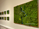 Preserve The Amazon - Just Breathe | Wall Sculpture in Wall Hangings by Mona King. Item in contemporary or mediterranean style