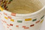 Guacamaya Tabletop Woven Basket | Storage Basket in Storage by ZUAHAZA. Item made of fiber works with boho & eclectic & maximalism style