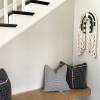 Free Fall Arch | Tapestry in Wall Hangings by Ooh La Lūm. Item composed of wood and fabric