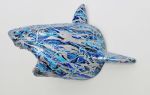 Bruce the Shark | Wall Sculpture in Wall Hangings by Sona Fine Art & Design  - SFAD | Century City in Los Angeles. Item composed of ceramic & synthetic