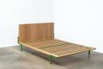 Prism Platform Bed | Beds & Accessories by Wake the Tree Furniture Co. Item composed of wood and metal in minimalism or mid century modern style