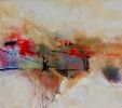 ‘Grateful’ (Abstract Series - In Neutral) | Oil And Acrylic Painting in Paintings by Connie O’Connor. Item made of canvas with synthetic