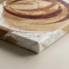 Circular Harmonies — Abstract Canvas Artwork in Earth Tones | Prints in Paintings by Alpenglow Workshop. Item composed of canvas in boho or minimalism style