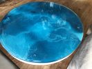 Ocean Deep | Coffee Table in Tables by Art By Skevi. Item made of wood & metal