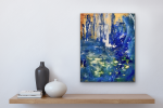 The Mirror of Life | Oil And Acrylic Painting in Paintings by Jacob von Sternberg Large Abstracts. Item made of canvas with synthetic