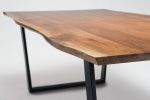 Asym Dining Table | Tables by Ogelby Woodworks. Item composed of walnut and steel