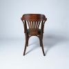 Aspen Upholstered Beechwood Armchair | Dining Chair in Chairs by Kleinhaus Furniture. Item made of wood & fabric compatible with mid century modern and contemporary style