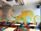 Octopus | Murals by SillyJellie | Little Pig in Petaling Jaya