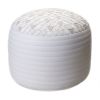Mandala Pouf | Pillows by Moses Nadel. Item composed of cotton