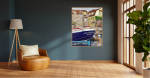 Newport Reflections - Vibrant Giclée Print | Prints in Paintings by Michelle Keib Art. Item composed of paper