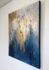 "The Divine within" | Mixed Media in Paintings by Julija Saler. Item composed of canvas compatible with boho and contemporary style