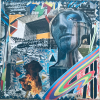 summer in the city | Mixed Media by Jill Laine Art + Designs