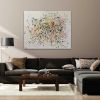 “My Stars” | Oil And Acrylic Painting in Paintings by Shirly Maimom Art. Item composed of canvas in contemporary or art deco style