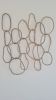 'Lace' brown grey | Sculptures by Cecil Kemperink. Item in minimalism or contemporary style