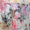 Shifting Seasons | Oil And Acrylic Painting in Paintings by Anastasiia Krykun. Item composed of canvas in minimalism or contemporary style