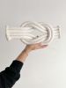 XL Infinity Knot | Fiber Sculpture | Wall Sculpture in Wall Hangings by Ana Salazar Atelier. Item composed of cotton in country & farmhouse or japandi style