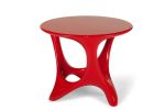 Amorph Alamos Central Table Red Lacquered | Coffee Table in Tables by Amorph. Item made of marble