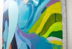 A Woman Named Emory | Oil And Acrylic Painting in Paintings by Claire Desjardins. Item made of canvas with synthetic