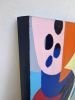 Underworld | Oil And Acrylic Painting in Paintings by Paula Saslow, Copper Rose Art. Item made of birch wood compatible with contemporary style