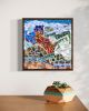 Impulse IV - The Waterhole Incident | Wall Sculpture in Wall Hangings by Gila Mosaics Studio. Item made of ceramic with glass works with boho & contemporary style
