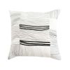 Nest Pillow | Coffee Gray | Cushion in Pillows by Jill Malek Wallpaper. Item made of cotton