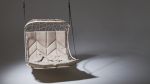 Studio Stirling "Big Wave" | Swing Chair in Chairs by Studio Stirling. Item made of steel works with minimalism & modern style