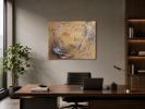 Divided by Sky | Oil And Acrylic Painting in Paintings by PUGMATIK. Item made of canvas compatible with contemporary style