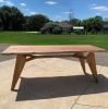 Mid-Mod Dining Table | Tables by TRH Furniture. Item made of wood