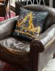 Orange Crown | Cushion in Pillows by Crown Objet. Item composed of fabric & fiber