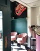 Salon Lettering Mural | Murals by Amanda Beard Garcia | Mermaid Hair in Beverly. Item works with minimalism & mid century modern style