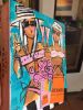 St.Tropez Champagne and Friends | Oil And Acrylic Painting in Paintings by Robin Hiers. Item composed of canvas