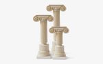 Ionic Column Statue (Small) | Sculptures by LAGU. Item made of marble