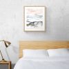 Appalachians No. 4 : Original watercolor painting | Paintings by Elizabeth Becker. Item composed of paper in minimalism or contemporary style