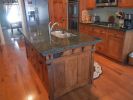 Custom Reclaimed Oak Kitchen Island- Residential Commission | Console Table in Tables by Paul's Green Barn