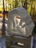When Destiny Calls | Public Sculptures by Rock and A Soft Place Studios. Item composed of marble