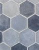 Hexagon Ceramic Tiles | Tiles by Avente Tile | Starbucks in Los Angeles. Item made of cement