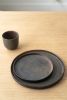 Rust Stoneware Dinner Plates | Dinnerware by Creating Comfort Lab. Item made of stoneware