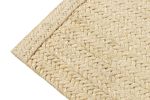 2x6 Contemporary braided runner in Off white by Rug & Kilim | Area Rug in Rugs by Rug and Kilim