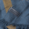 Pure YAK wool throw_blue corn | Linens & Bedding by olivier moravik