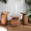 Mezcalito Chueco | Side Table in Tables by SinCa Design. Item made of oak wood